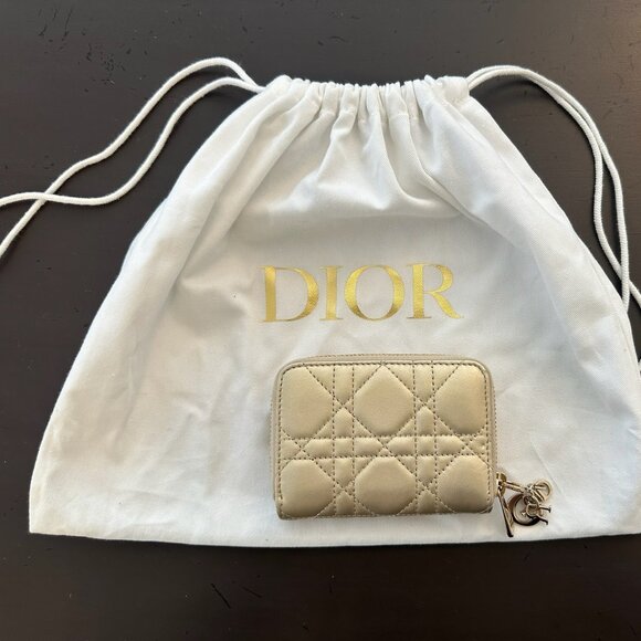 Lady Dior Voyageur Coin Purse - Picture 2 of 3